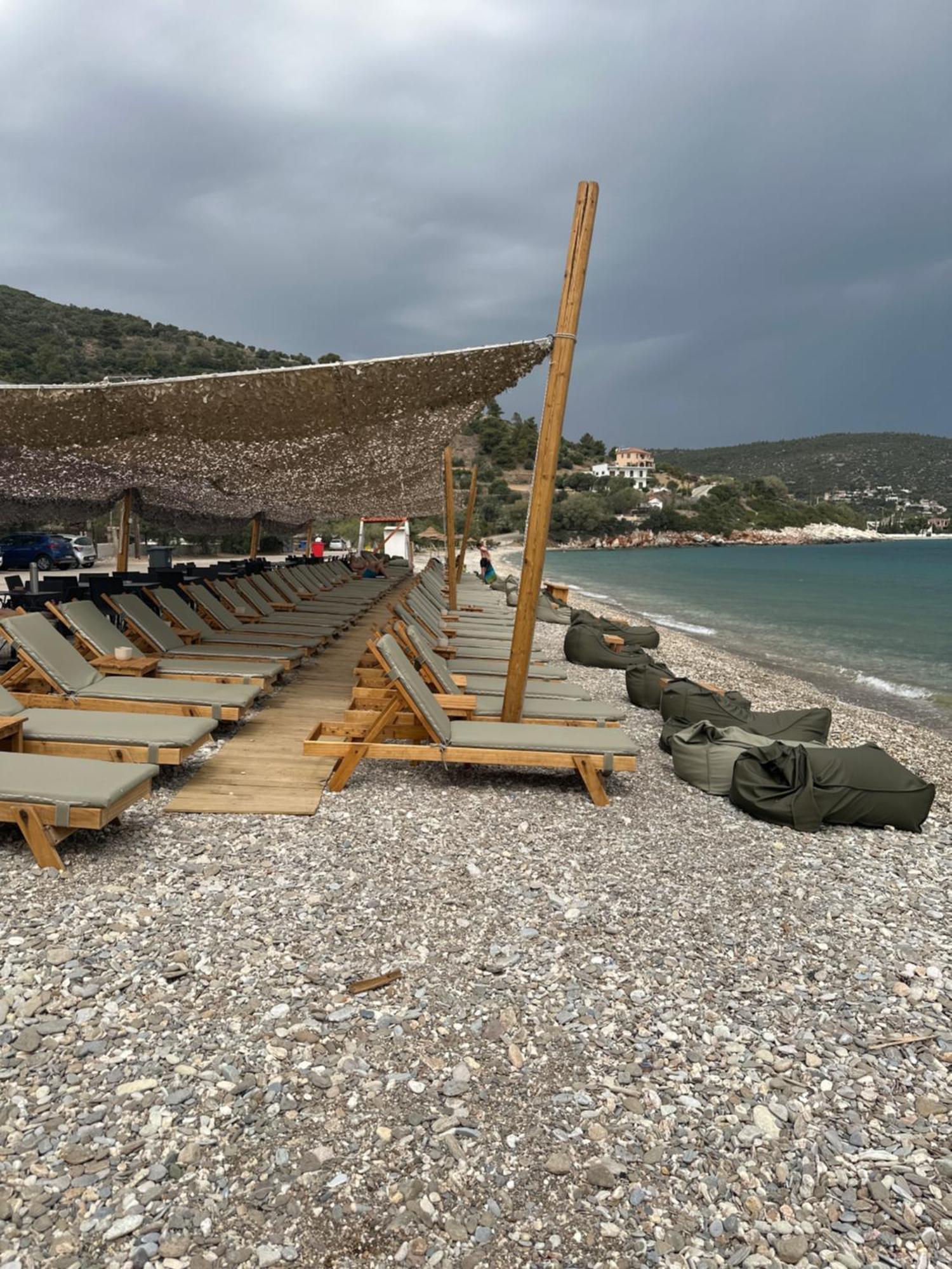 Eratous Seaside House Villa Agii Dimitrios ke Panteleimon Eksteriør bilde