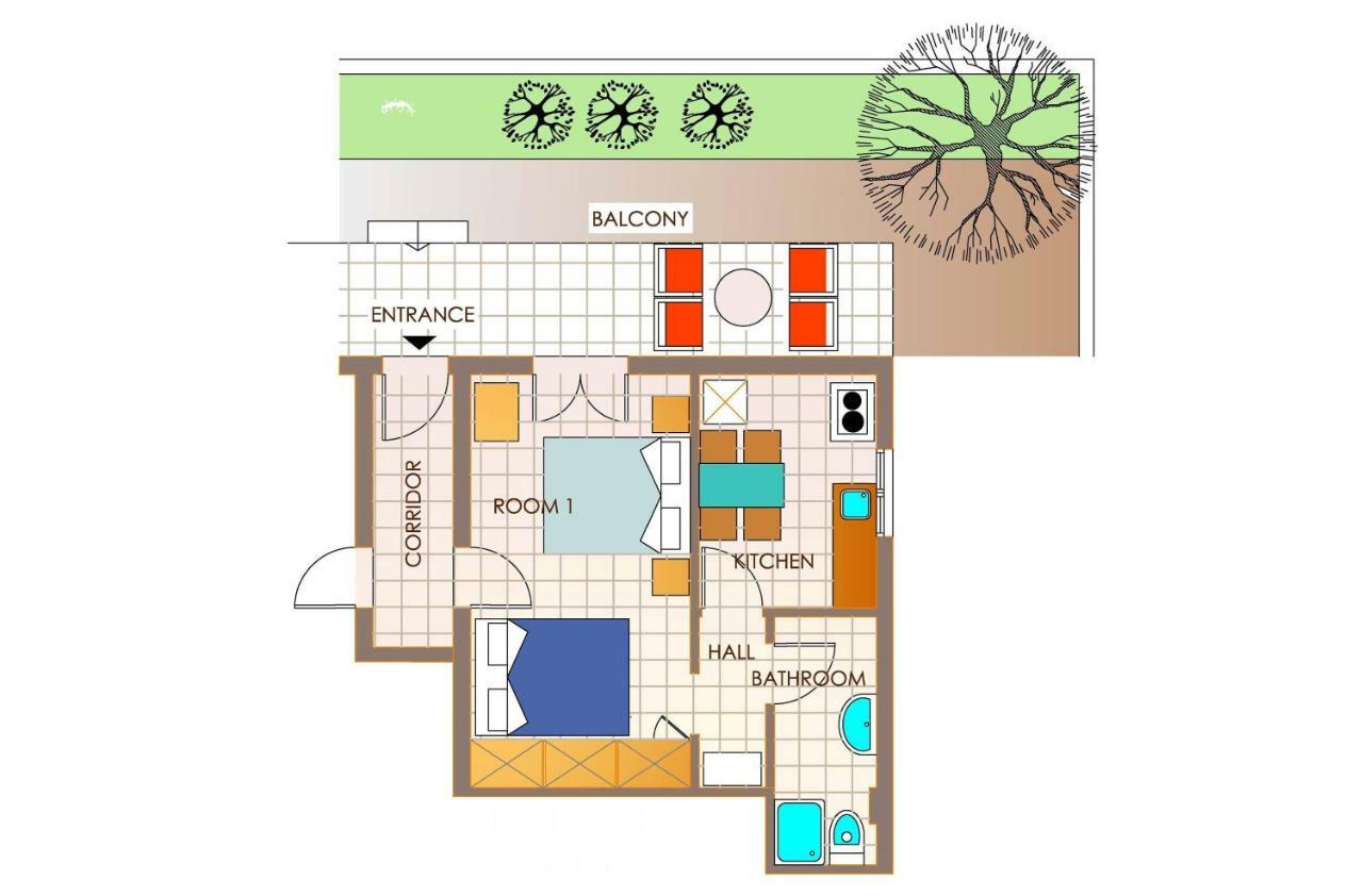 Eratous Seaside House Villa Agii Dimitrios ke Panteleimon Eksteriør bilde